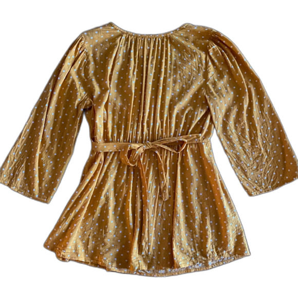 Old Navy Yellow Polka Dot Maternity Tunic Women's XS - Picture 2 of 8